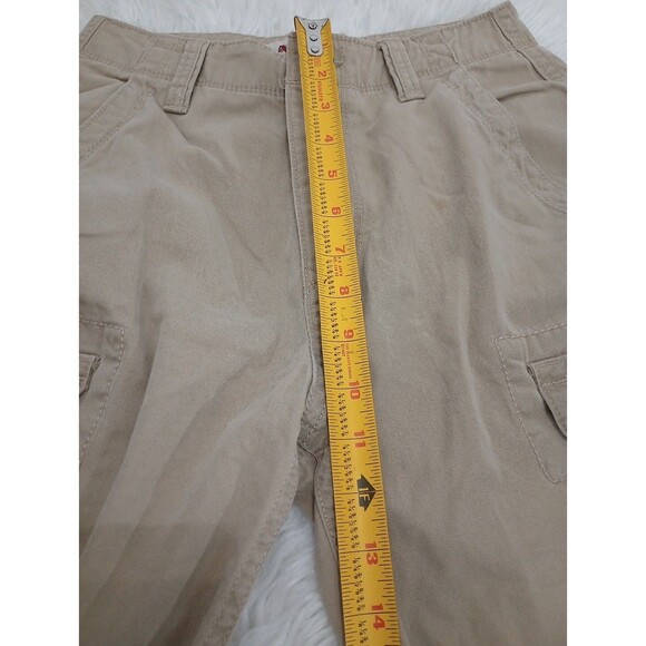 Arizona Jeans Two Shorts  Khaki Beige Cargo Pockets Classic Fit Size 26 - Picture 12 of 16